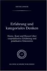 Tapa de Erfahrung und kategoriales Denken