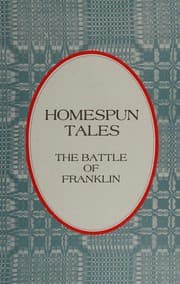 Tapa de Homespun Tales the Battle of Franklin