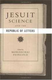 Tapa de Jesuit Science and the Republic of Letters (Transformations: Studies in the History of Science and Technology)