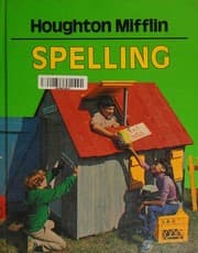 Tapa de Houghton Mifflin spelling