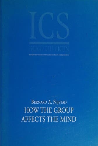 Tapa de How the Group Affects the Mind