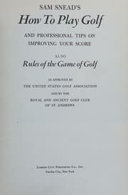 Tapa de How to Play Golf and Professional Tips on Improving Your Score Also Rules of the Game of Golf