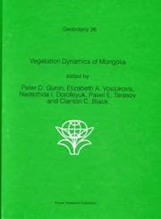 Tapa de Vegetation dynamics of Mongolia