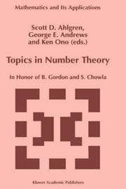 Tapa de Topics in number theory