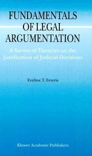 Tapa de Fundamentals of legal argumentation