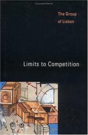 Tapa de Limits to competition
