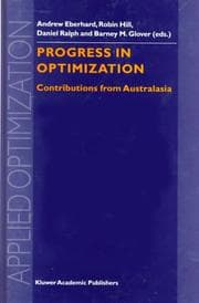 Tapa de Progress in optimization