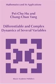 Tapa de Differentiable and complex dynamics of several variables
