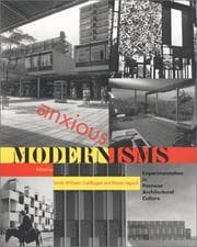 Tapa de Anxious modernisms