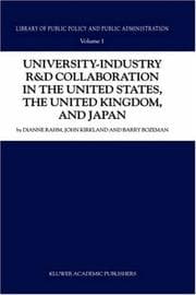 Tapa de University-industry R & D collaboration in the United States, the United Kingdom, and Japan