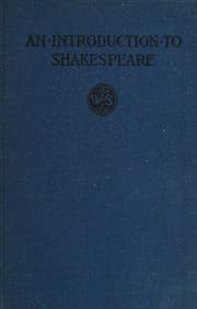 Tapa de An introduction to Shakespeare