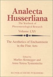 Tapa de The aesthetics of enchantment in the fine arts