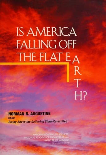 Tapa de Is America falling off the flat earth?