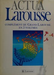 Tapa de Actua Larousse