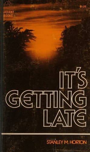 Tapa de It's getting late