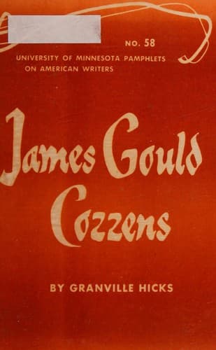 Tapa de James Gould Cozzens