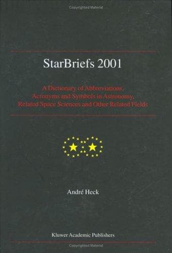 Tapa de StarBriefs 2001