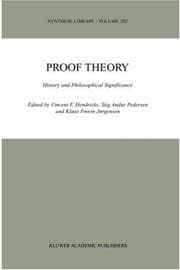 Tapa de Proof theory