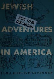Tapa de Jewish adventures in America