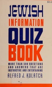Tapa de Jewish Information Quiz Book