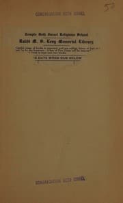 Tapa de the jewish peace book for home and school