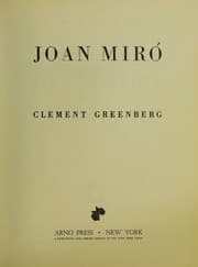 Tapa de Joan MirGo
