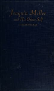 Tapa de Joaquin Miller and his other self