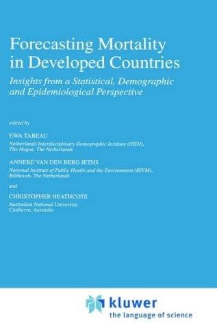 Tapa de Forecasting mortality in developed countries