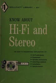 Tapa de Know about hi-fi and stereo (Skillfact library)
