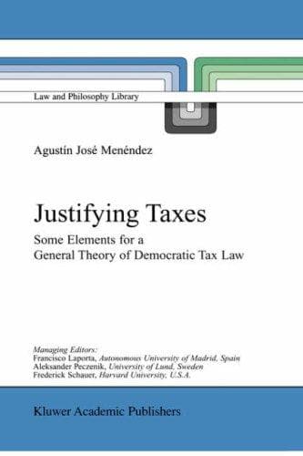 Tapa de Justifying Taxes