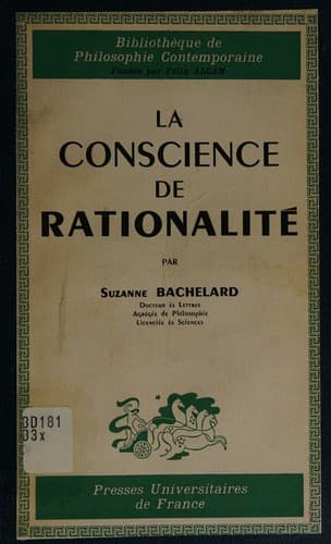 Tapa de La Conscience de Rationalite
