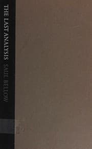Tapa de The Last analysis - A Play