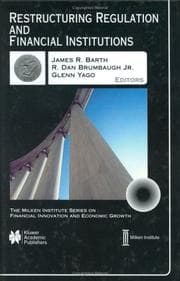 Tapa de Restructuring regulation and financial institutions