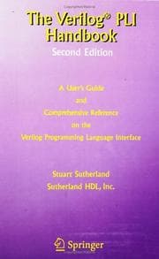 Tapa de The Verilog PLI handbook