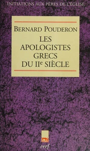Tapa de Les apologistes grecs du IIe siècle