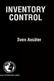 Tapa de Inventory Control (INTERNATIONAL SERIES IN OPERATIONS RESEARCH AND)