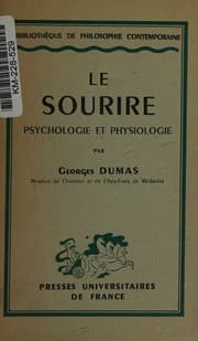 Tapa de Le sourire, psychologie et Physiologie avec 17 figures dans le texte