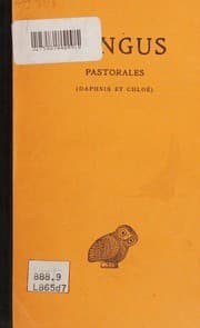 Tapa de Les pastorales de longus ou daphnis et chloé