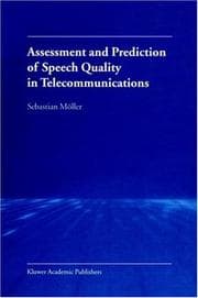 Tapa de Assessment and Prediction of Speech Quality in Telecommunications