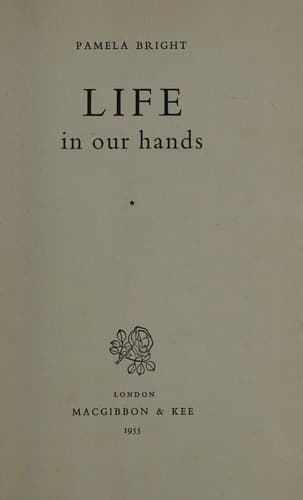 Tapa de life in Our Hands