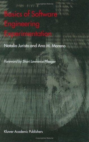 Tapa de Basics of software engineering experimentation