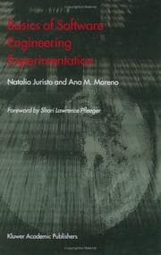 Tapa de Basics of software engineering experimentation
