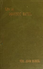 Tapa de The life of Dominic Savio