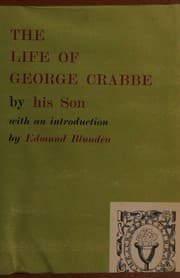 Tapa de The Life of George Crabbe, Written by his Son.