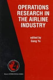 Tapa de Operations Research in the Airline Industry