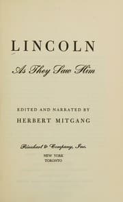 Tapa de Lincoln as they saw him