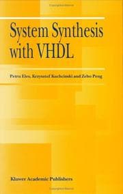 Tapa de System synthesis with VHDL
