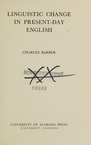 Tapa de Linguistic change in present-day English