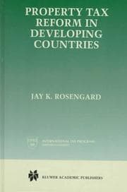 Tapa de Property tax reform in developing countries