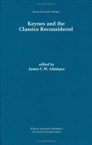 Tapa de Keynes and the classics reconsidered